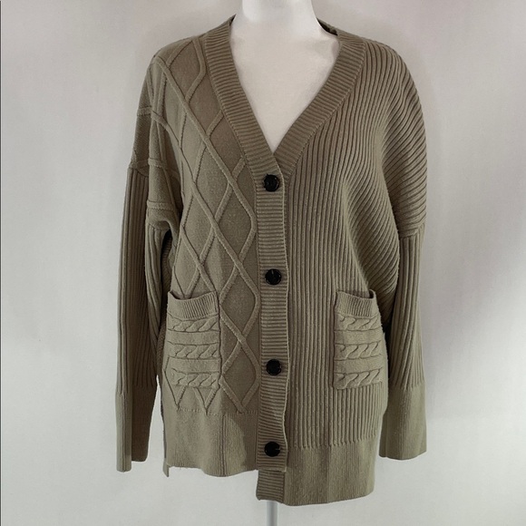 OSMAN Sweaters - Osman Yousefzada Collective x RTR Multi Knit Cardigan, XL